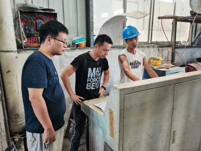 踐行&ldquo;企業服務年&rdquo;精神 為企業提供技術支持 --柳州市智服中心服務廣西信科塑料管業